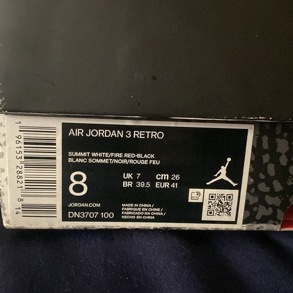 Retro Jordan 3 - Picture 8 of 10